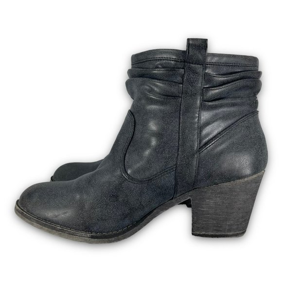 RocketDog K9 High Ankle Booties C355 0415 Pull On Charcoal Gray Women 8.5M - Picture 2 of 11